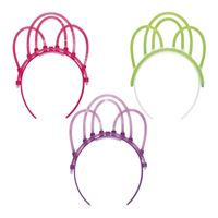 Glow Tiara -  Assorted Colors 12pc