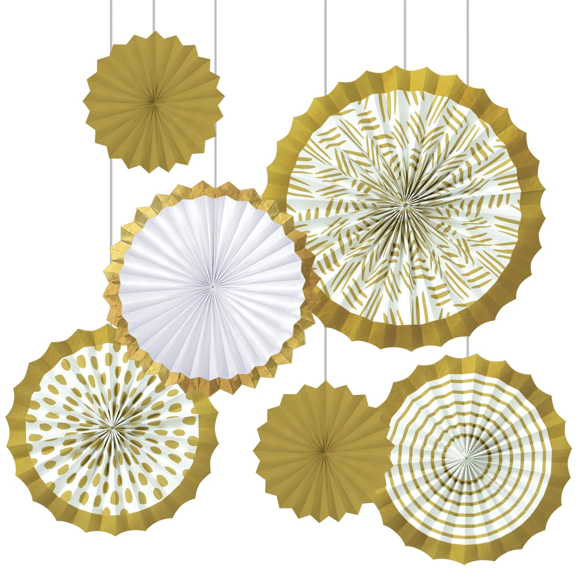 Gold Motifs Fan Decorating Kit – Fun Services Colorado