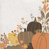 Golden Autumn Dinner Napkins 16ct