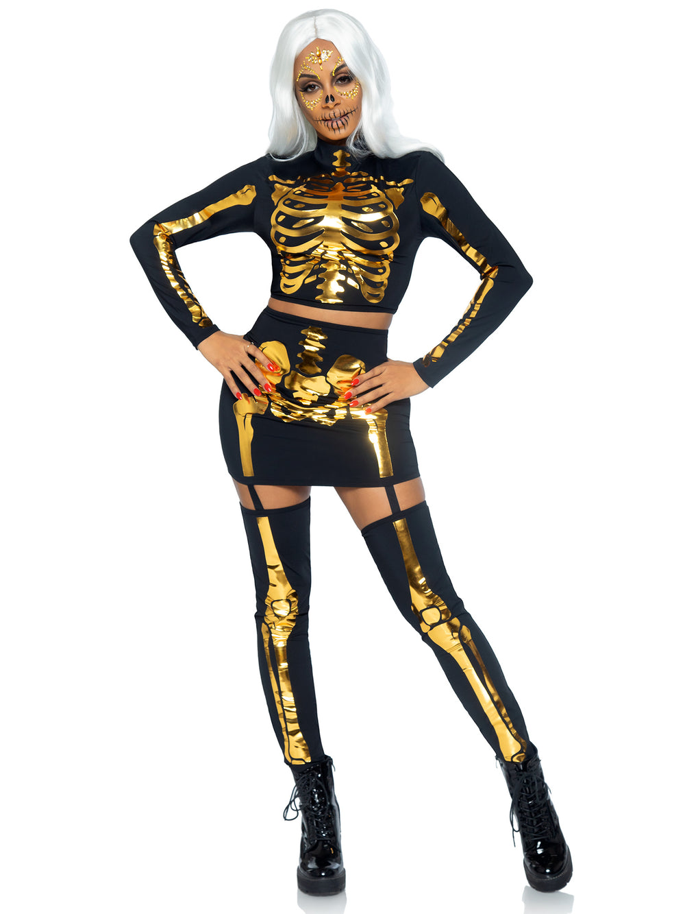 Golden Skeleton Costume