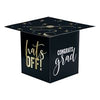 Golden Star Graduation Cap-Shaped Card Box