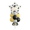 Golden Star Graduation Foil & Latex Balloon Yard Sign Kit