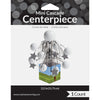 Mini Cascade Centerpiece packaging with decorative elements on a white background