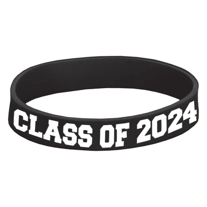 Grad Class of 2024 Rubber Bracelet