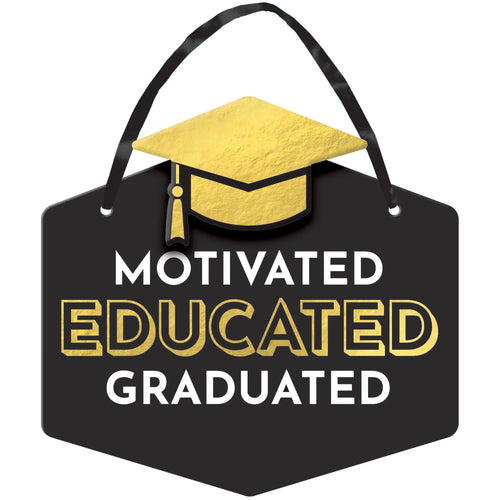 Grad Mini Message Sign