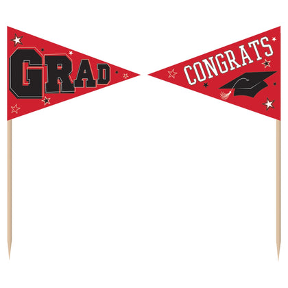 Grad Party Picks 36ct | Red