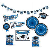 Grad Room Decorating Kit - Blue | Graduation