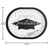 Graduation Paper 12in Oval Plates 18ct | White
