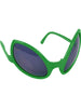 Green Alien Eyes Sunglasses