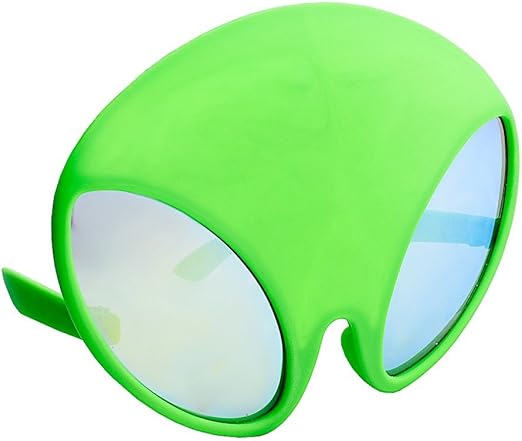 Green Alien Sunglasses Glow in the Dark