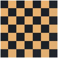 Checkered pattern with black and beige squares
