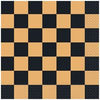 Checkered pattern with black and beige squares