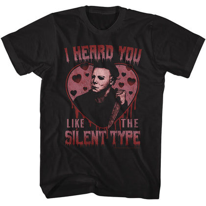 Halloween Silent Type Tee