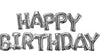 HAPPY BIRTHDAY SILVER PHRASE