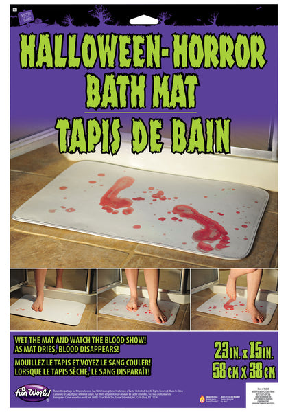 Halloween-Horror Bathmat 15