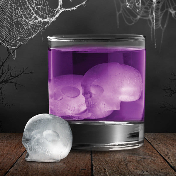 Halloween Krumbs Skull Silicone Ice Tray