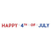 Happy 4th of July Letter Banner