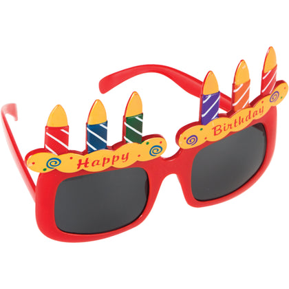 Happy Birthday Cake Glasses