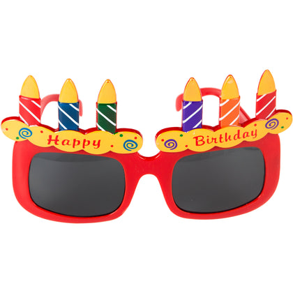 Happy Birthday Cake Glasses