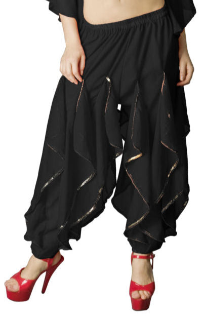 Harem Pants with Sequins