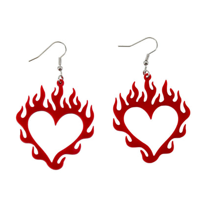 heart earrings
