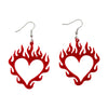 heart earrings
