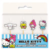 Hello Kitty & Friends Pick Candles  4ct