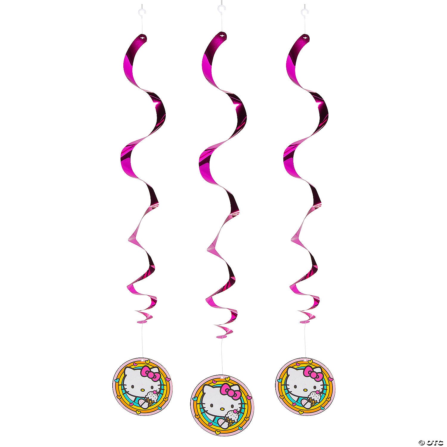 Hello Kitty and Friends 26" Hanging Swirl Decorations  3ct