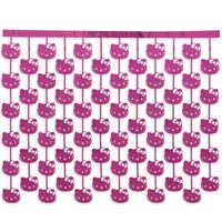Hello Kitty and Friends Diecut Faces Pink Foil Fringe Photo Backdrop
