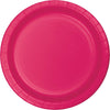 Hot Magenta 10in Paper Plates 24ct | Solids