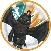 How to Train Your Dragon Round 7" Dessert Plates  8ct