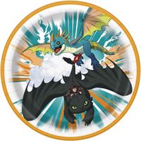 How to Train Your Dragon Round 9" Dinner Plates  8ct