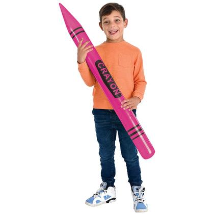 Inflatable Crayon - Pink