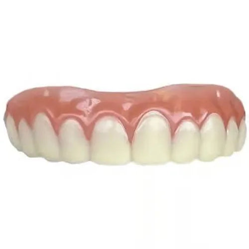 Dental denture on a white background