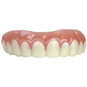 Dental denture on a white background