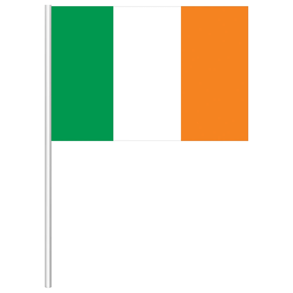 Irish Handheld Flag