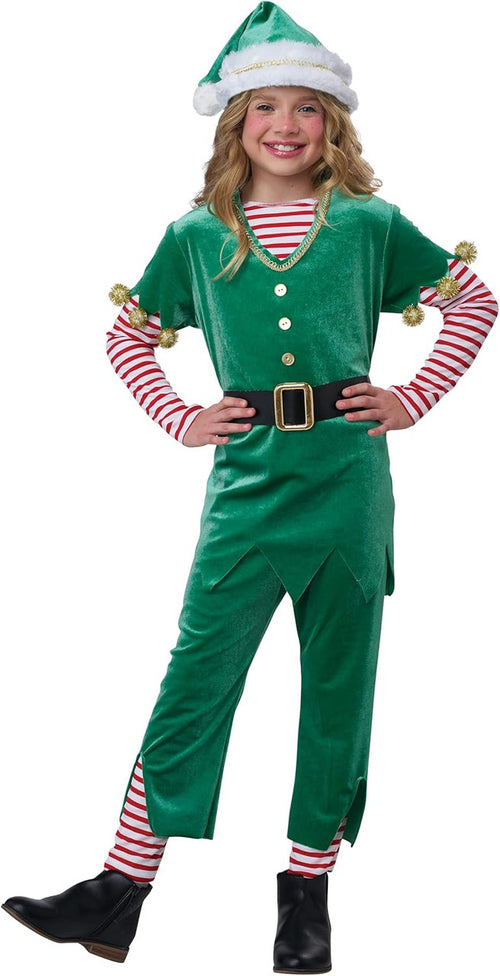 Joyful Elf Child Costume