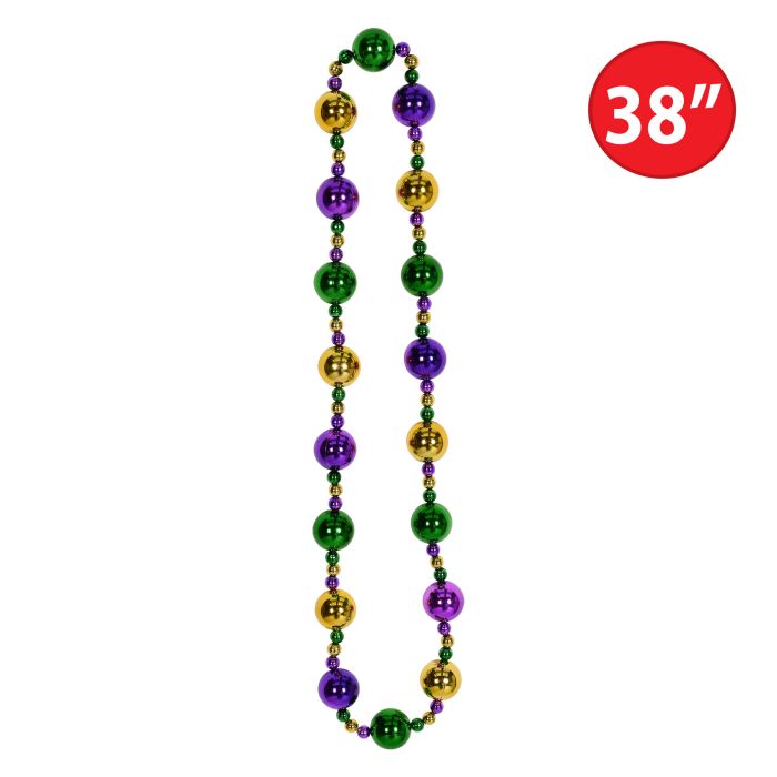 Jumbo Mardi Gras Beads