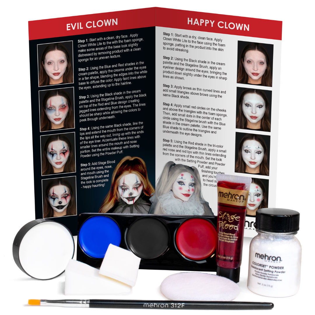 Clown Professional Makeup Kit