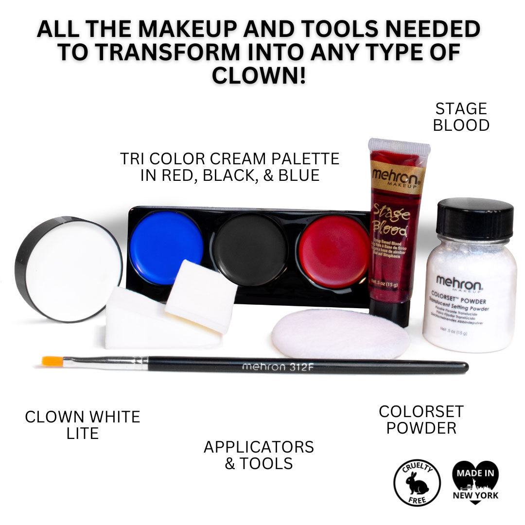 Clown Professional Makeup Kit