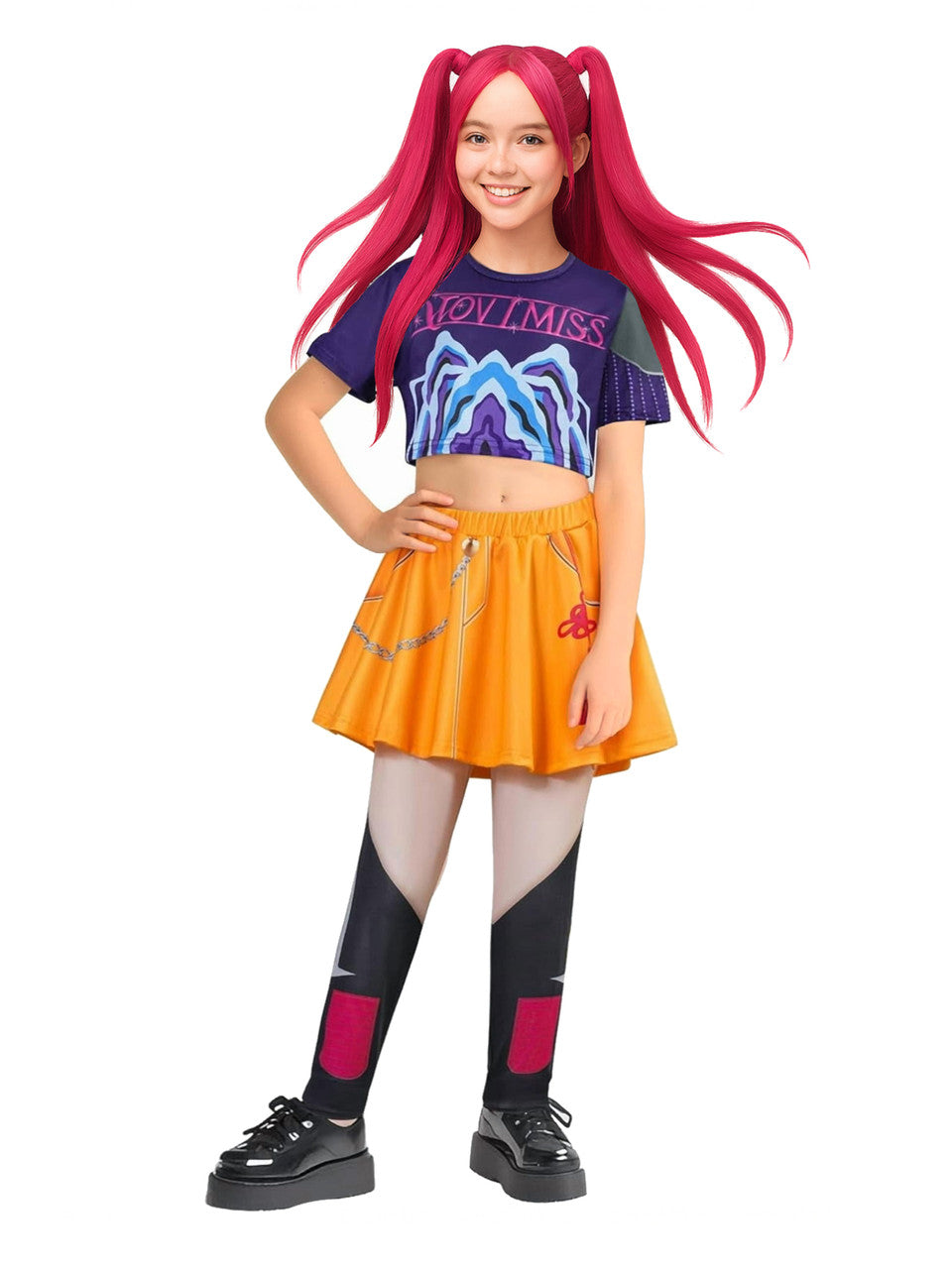 Child KPop Anime Hunter Wig | Mira