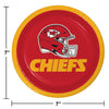 Kansas City Chiefs 7in Paper Plates 8ct