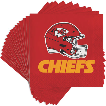 Kansas City Chiefs Luncheon Napkins 16ct