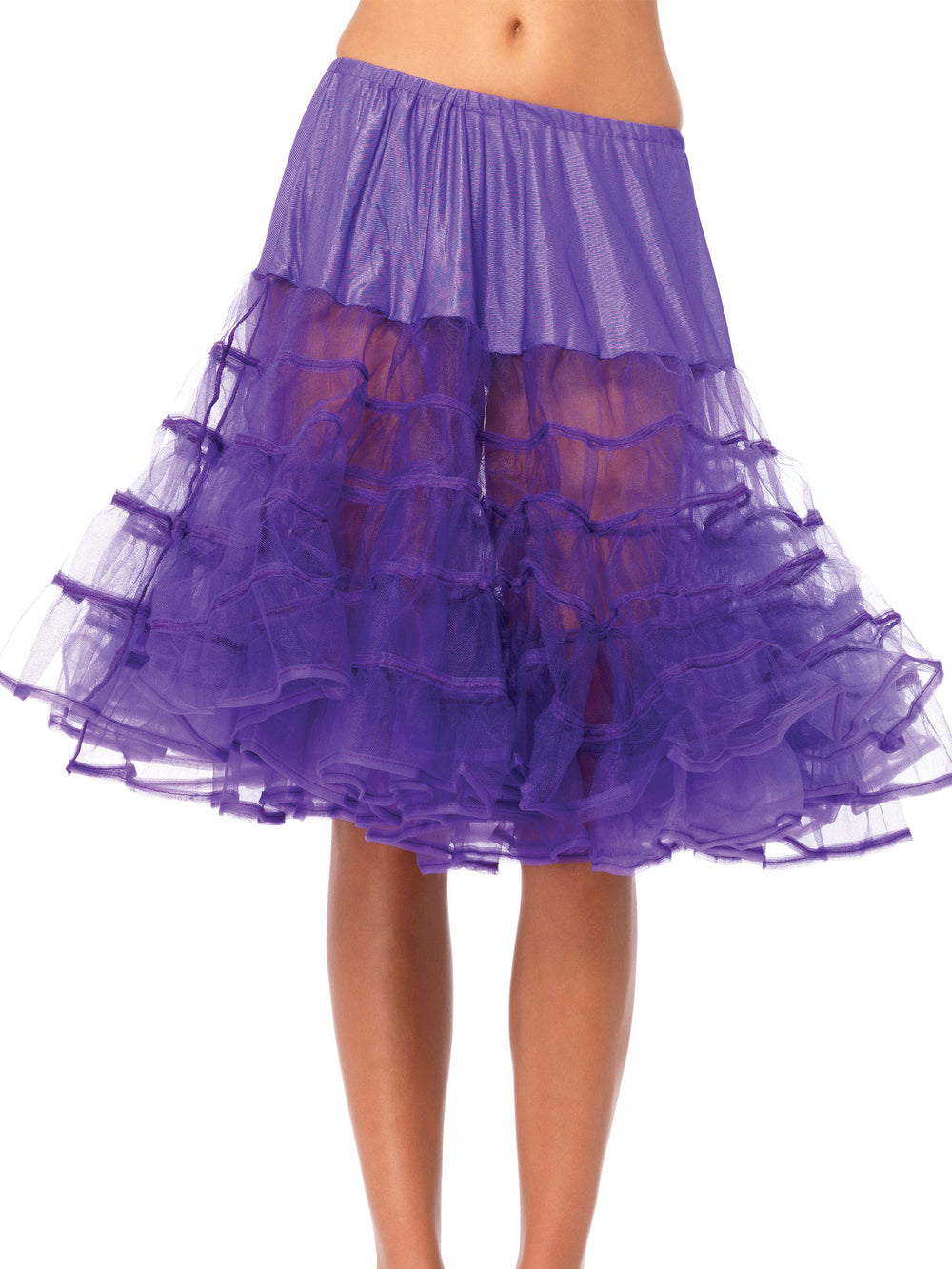 Knee Length Petticoat - Purple