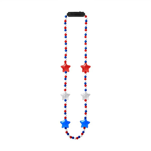 LED Patriotic Star Necklace