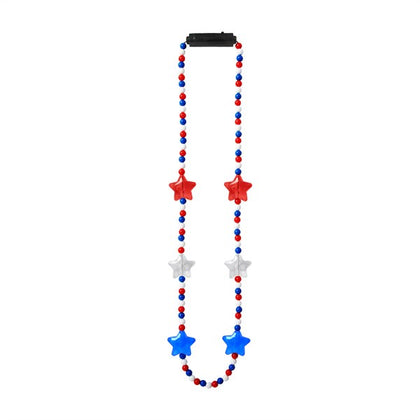 LED Patriotic Star Necklace