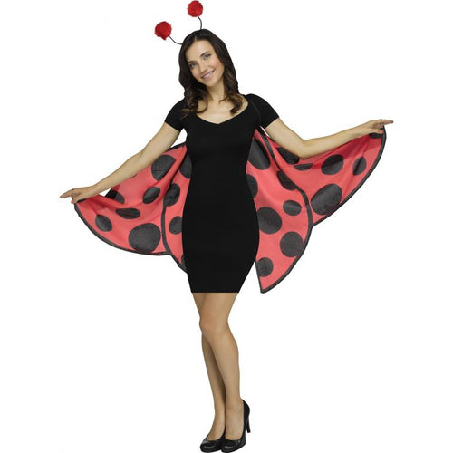 Lady Bug Wing & Headband