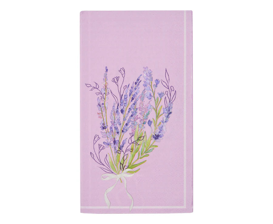 Pink notebook with floral design on a white background
