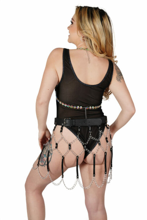 Leatherette Skirt