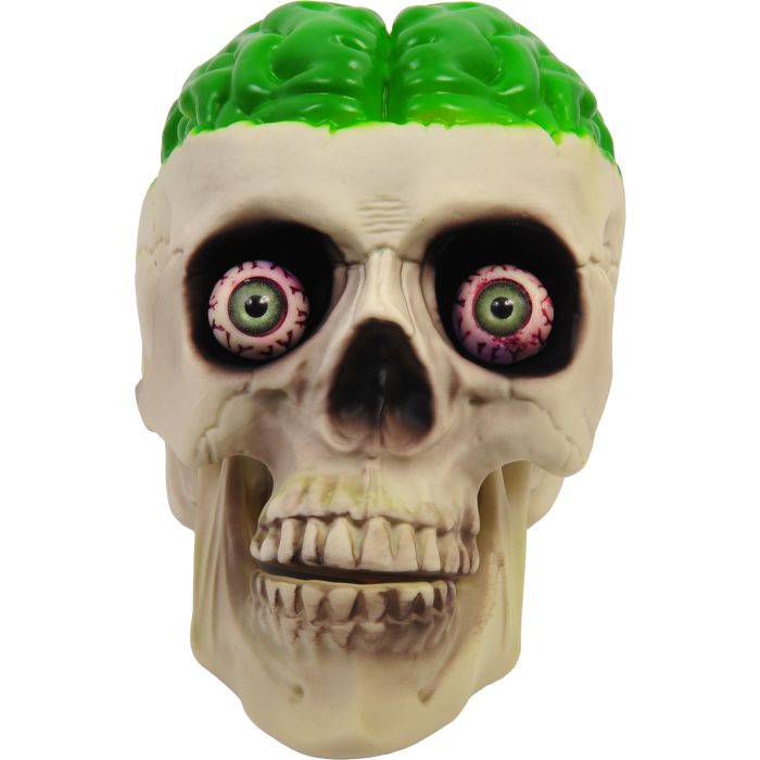 Light Up Brainy Skull
